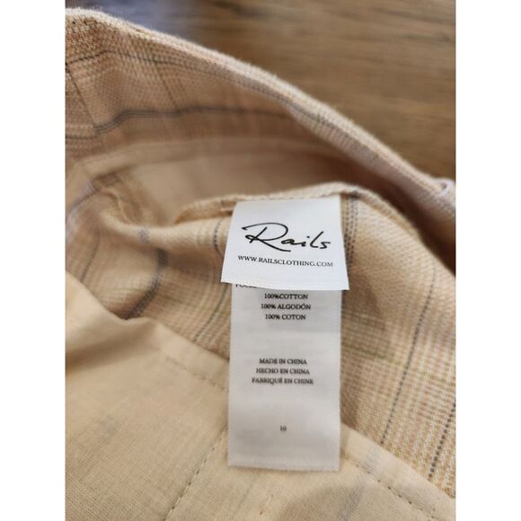 Rails Ilena short Sand Check Shorts | Size 10 - Picture 6 of 7